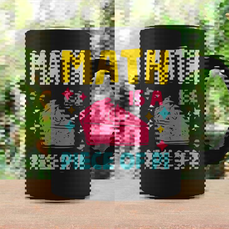 Math Is A Piece Of Pie Pi Day Nerd Mathtudent Teacher コーヒーマグ ギフトのアイデア