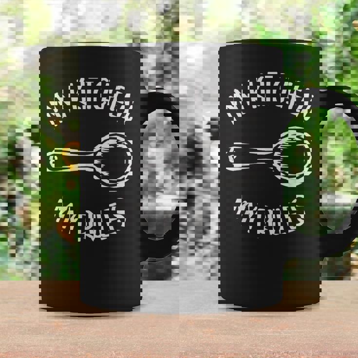 My Kitchen My Rules Foodie Chef Cookギフト メンズ レディース キッズ コーヒーマグ ギフトのアイデア