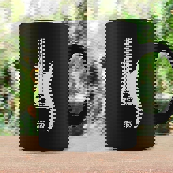 P ベースギター コーヒーマグ ギフトのアイデア