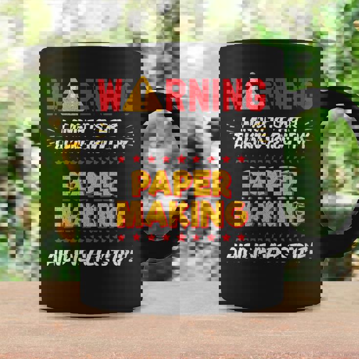 Paper Making Crafter Homemade Joke Graphic Coffee Mug Gifts ideas