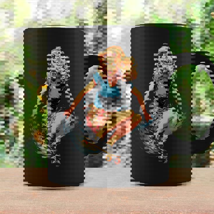 Pinup Girl スケートボード コーヒーマグ ギフトのアイデア