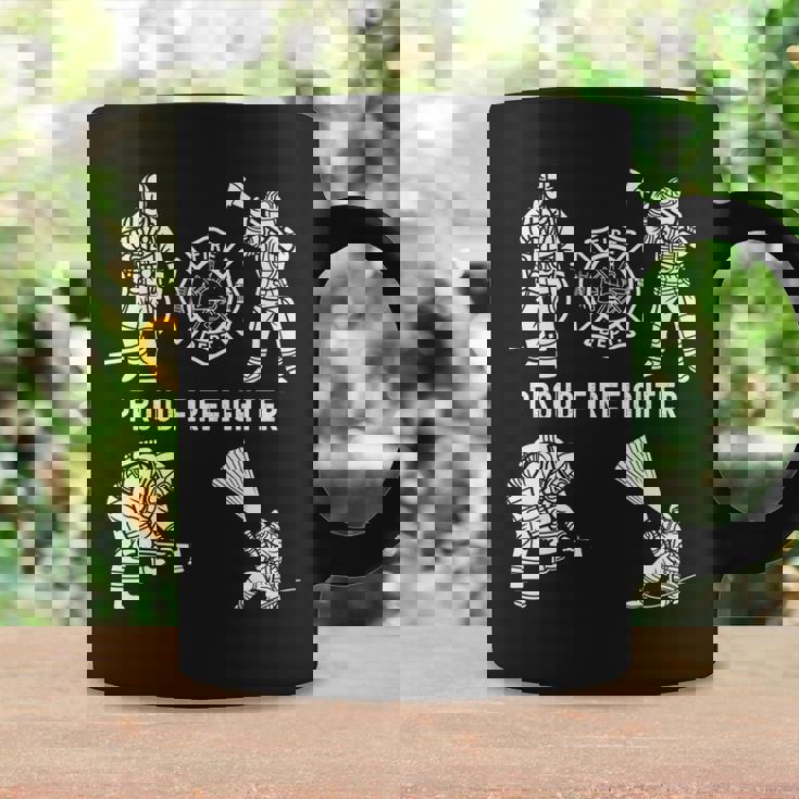 Proud 消防士 消防用品 グラフィック シンボル 消防士 長袖tシャツ コーヒーマグ ギフトのアイデア