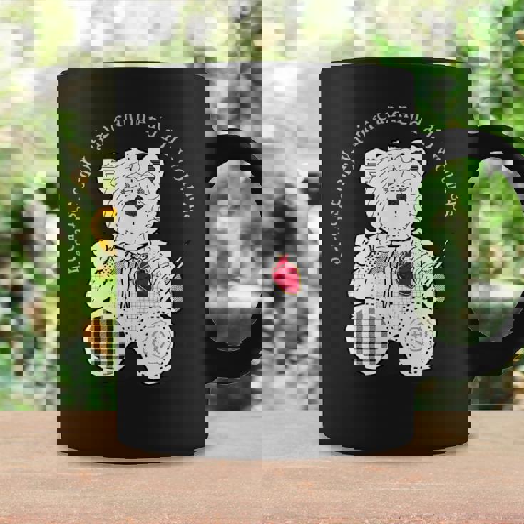 Scp-2295 The Bear With A Heart Of Patchworkcp コーヒーマグ ギフトのアイデア