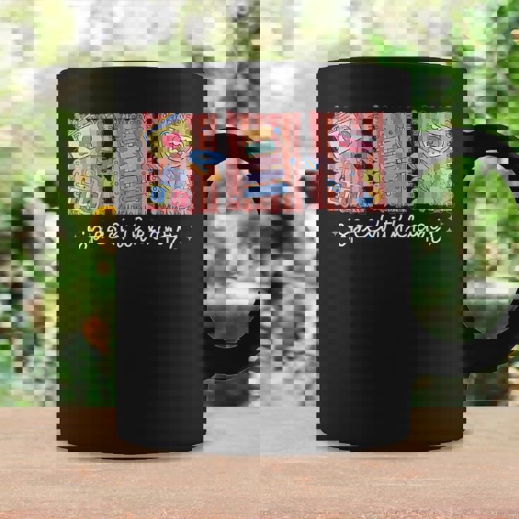 Speech Therapy Postal Stamp SLP Speech Language Pathologist Coffee Mug Gifts ideas