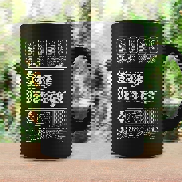 Stage Manager Description Label コーヒーマグ ギフトのアイデア