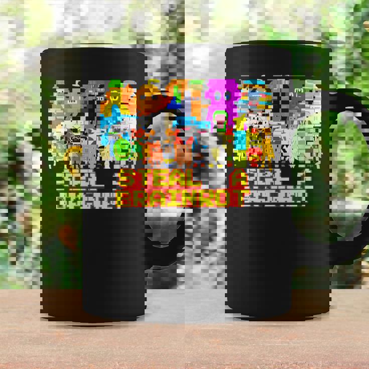 Steal A Brainrot Meme ビデオゲーム キッズゲーマー コーヒーマグ ギフトのアイデア