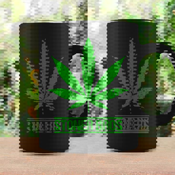 Stoner Bros マリファナ Cannabis Weed コーヒーマグ ギフトのアイデア