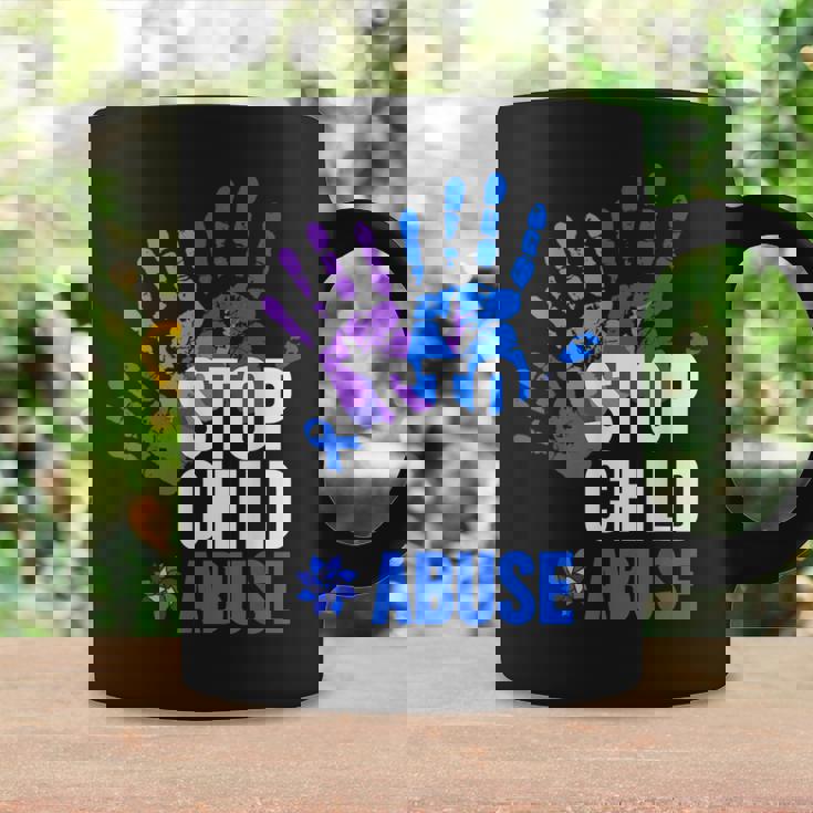 Stop Child Abuse 児童虐待をやめなさい コーヒーマグ ギフトのアイデア