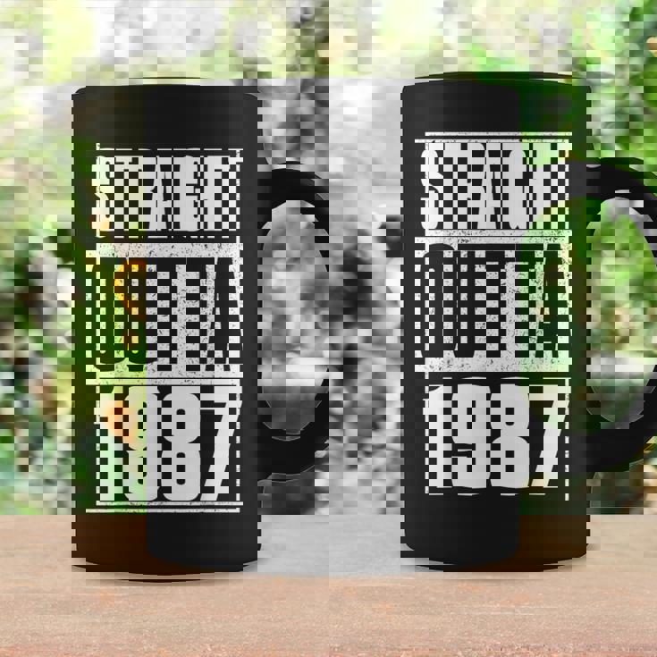 Straight Outta 1987 Womenintage 1987 Birth Of Birthday コーヒーマグ ギフトのアイデア