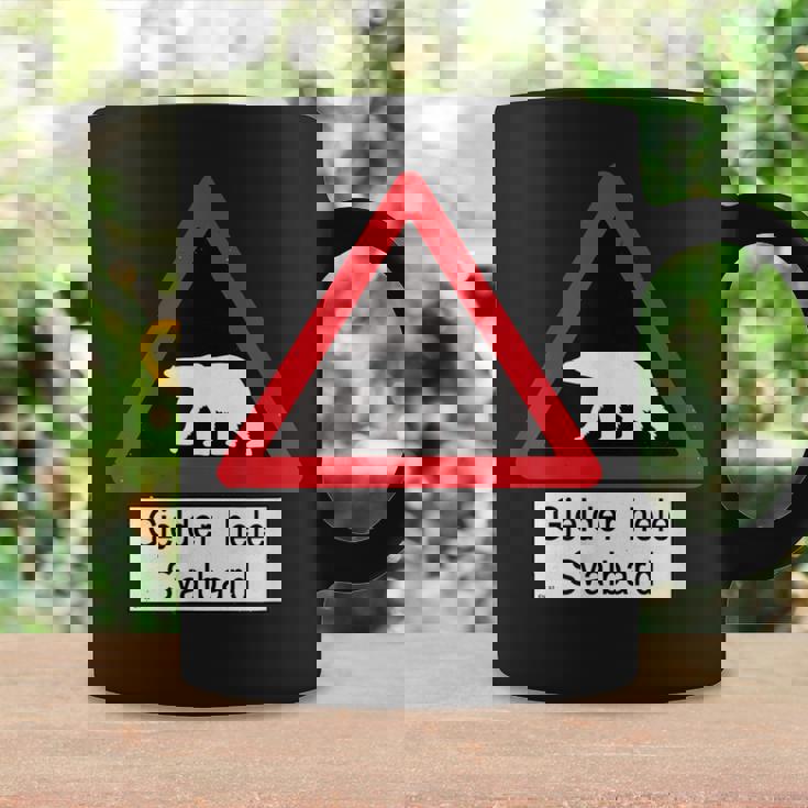 Svalbard ホッキョクグマ サイン コーヒーマグ ギフトのアイデア