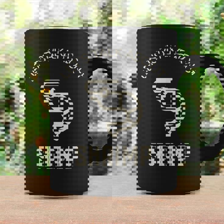 Lets Talk About Erinp おもしろエビ好き シーフードエビ コーヒーマグ ギフトのアイデア