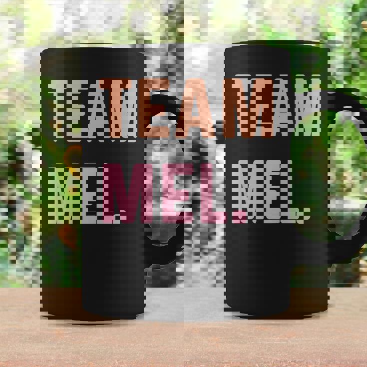 Team Mel 名前 コーヒーマグ ギフトのアイデア