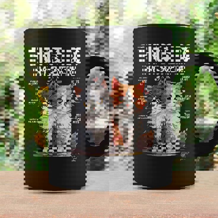 Things I Do In Mypare Time Cat Lover Men コーヒーマグ ギフトのアイデア