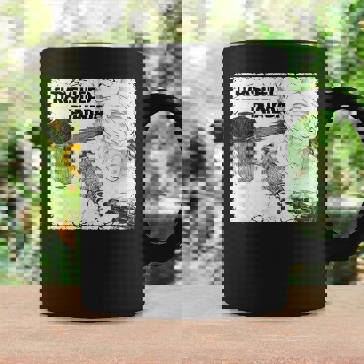 Trashed Panda Racoon Trend コーヒーマグ ギフトのアイデア