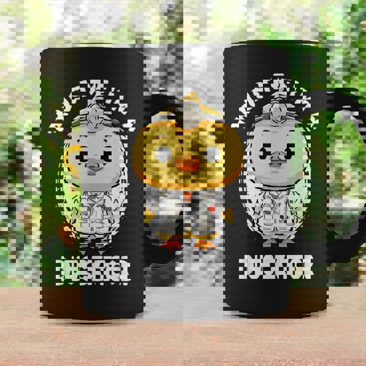 Trust Me I'm A Ducktor Duck Nurse 小児科医 コーヒーマグ ギフトのアイデア