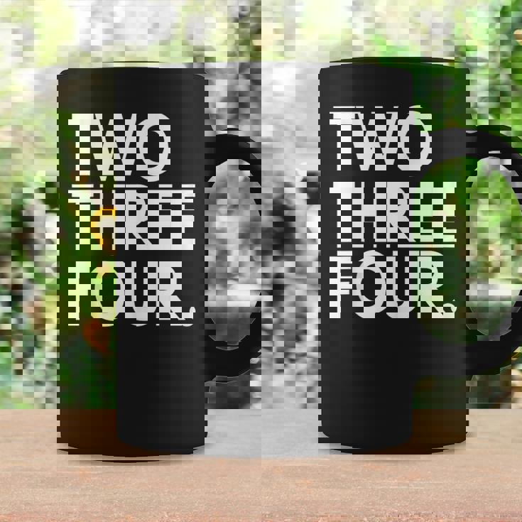 Two Three Four 市外局番 234 アクロン オハイオ州 米国 コーヒーマグ ギフトのアイデア