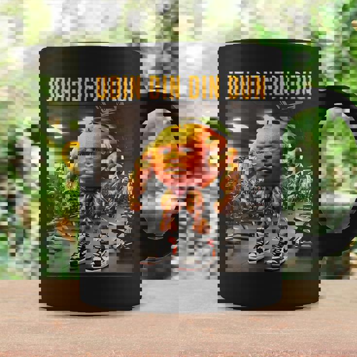 Udin Din Din Dun マッスルオレンジ イタリアンブレイン ロート キッズ ミーム コーヒーマグ ギフトのアイデア