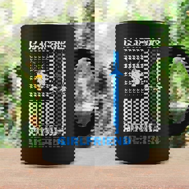 US Air Force USAF Veteran Proud Girlfriend Family Matching Coffee Mug Gifts ideas