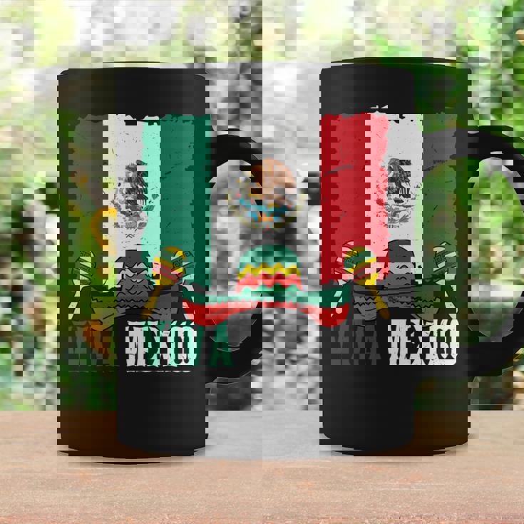 Viva Mexico ソンブレロ インディペンデンス メキシコ 国旗 メキシコ 長袖tシャツ コーヒーマグ ギフトのアイデア