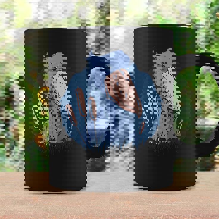 Vxl ハシビロコウ 鳥類 鳥類学者 ホエールビル 動物 コーヒーマグ ギフトのアイデア