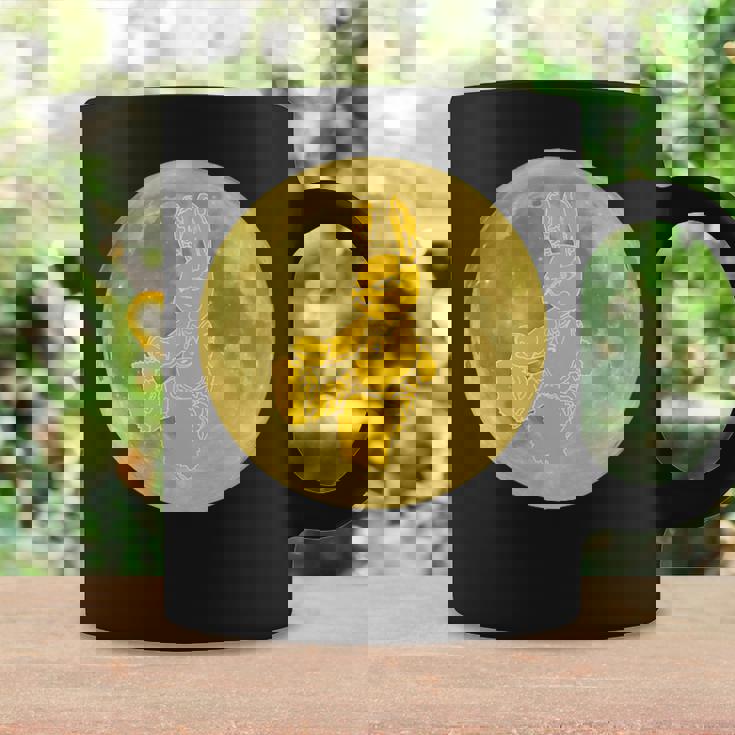 うさぎ星人 On The Yellow Moon コーヒーマグ ギフトのアイデア