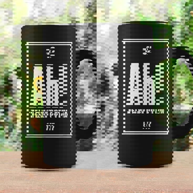 おったま Ah 元素デザイン おもしろ理系 サプライズ要素 42 ナンバー グラフィック コーヒーマグ ギフトのアイデア