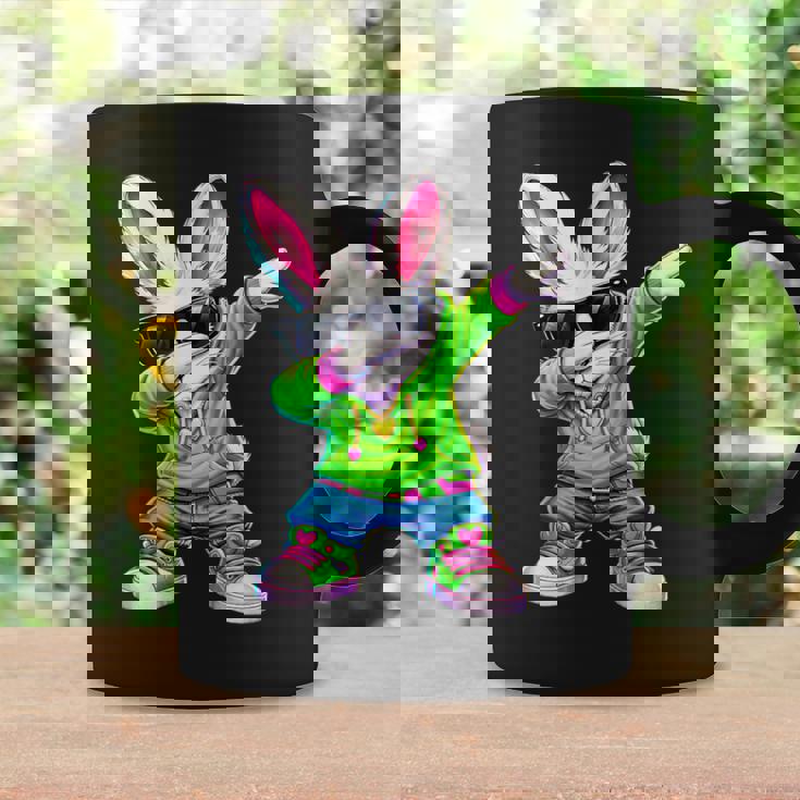 かわいい アニメ ダビングバニー ウサギ ハッピー イースター 男の子 女の子 キッズ コーヒーマグ ギフトのアイデア