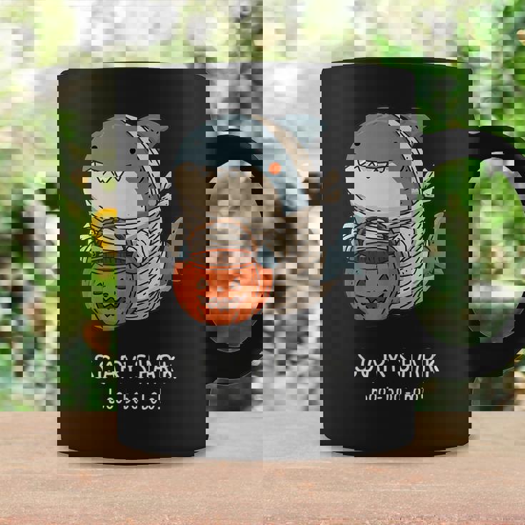 かわいいサメ ミイラ ハロウィン メンズ レディース キッズ おもしろサメ コーヒーマグ ギフトのアイデア