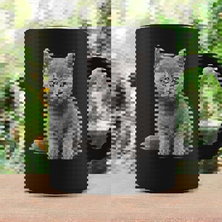 かわいいブリティッシュショートヘア 猫好きの子猫 コーヒーマグ ギフトのアイデア