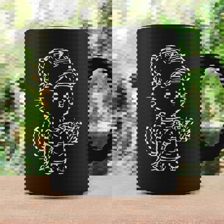 かわいい猫の溶接工 コーヒーマグ ギフトのアイデア