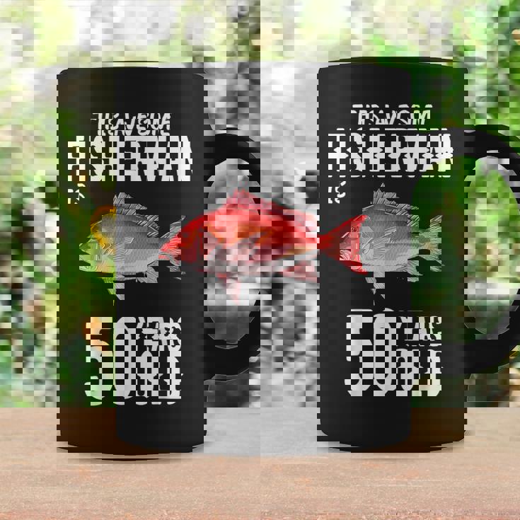 メンズ この金目鯛漁師は50歳50歳の誕生日です コーヒーマグ ギフトのアイデア