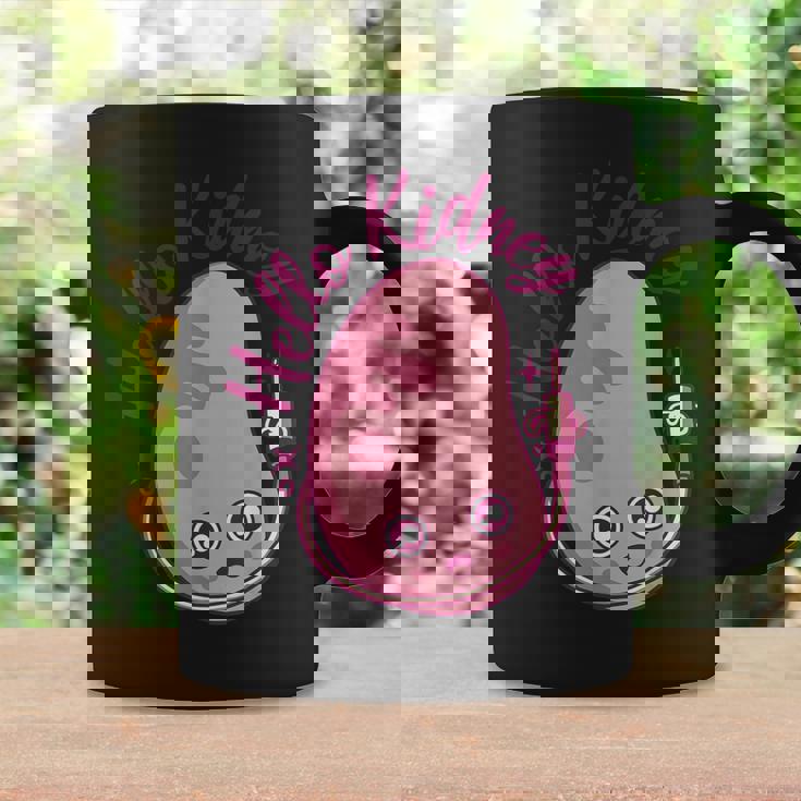 こんにちは腎臓移植ドナー透析腎臓 コーヒーマグ ギフトのアイデア