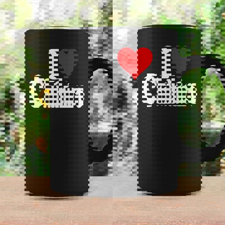 にハートのちひろの名前が大好き 長袖tシャツ コーヒーマグ ギフトのアイデア