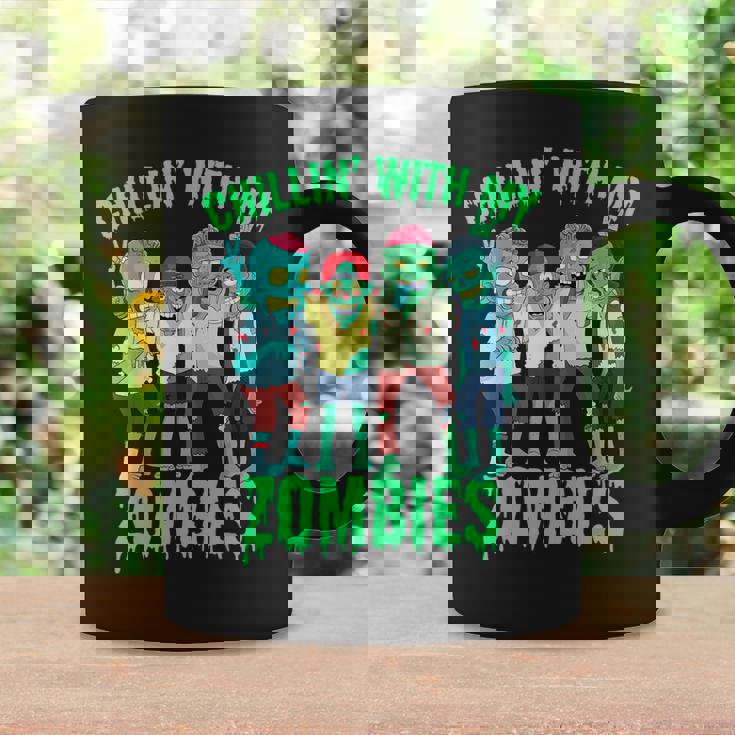 まったりもゾンビハロウィーン少年キッズギフトゾンビ コーヒーマグ ギフトのアイデア