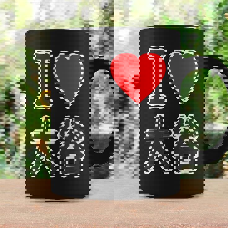 アイラブ・大谷（I Love ハート）ビッグ Big ファン グッズ 面白 コーヒーマグ ギフトのアイデア