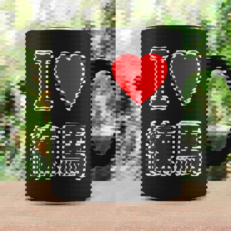 アイラブ・練馬（I Love ハート）練馬区 ビッグ 大きな文字【23区】ジモtティ 地元愛 面白い コーヒーマグ ギフトのアイデア