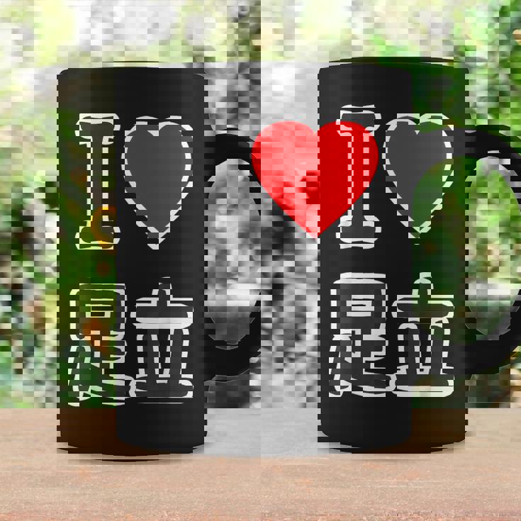 アイラブ・足立（I Love ハート）ビッグ 大きな文字【23区・東京都】ジモティ 地元愛 お土産 面白い コーヒーマグ ギフトのアイデア