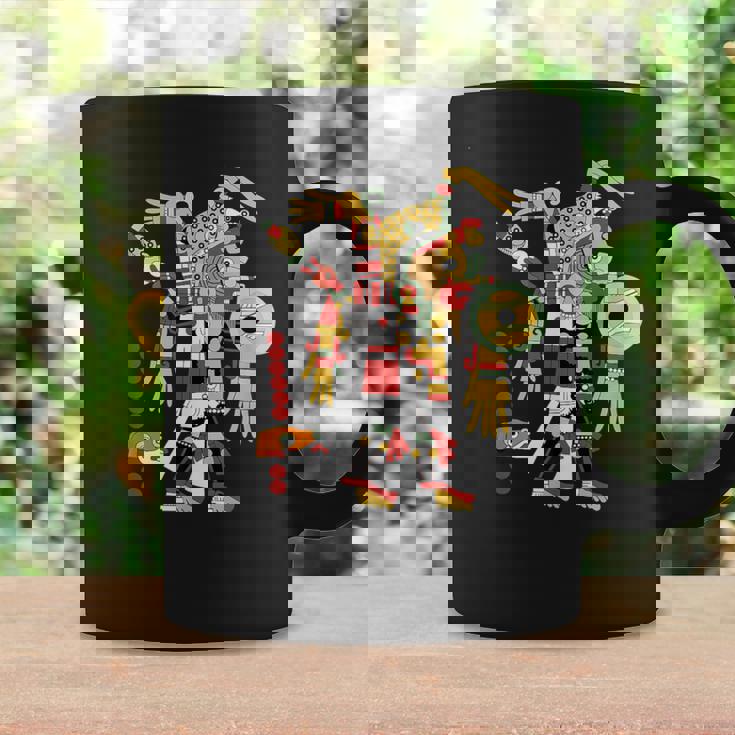 アステカ人、インカ人、メキシコの芸術彫刻マヤマヤン コーヒーマグ ギフトのアイデア