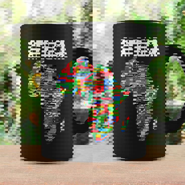 アフリカtシャツ 誇り高きアフリカ国旗大陸愛 コーヒーマグ ギフトのアイデア
