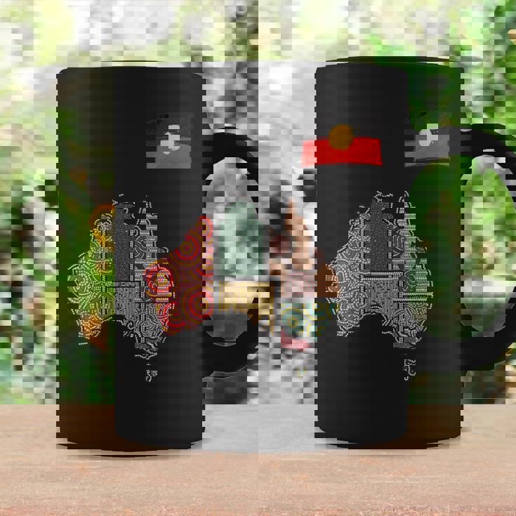 アボリジニ・アート・オーストラリア コーヒーマグ ギフトのアイデア
