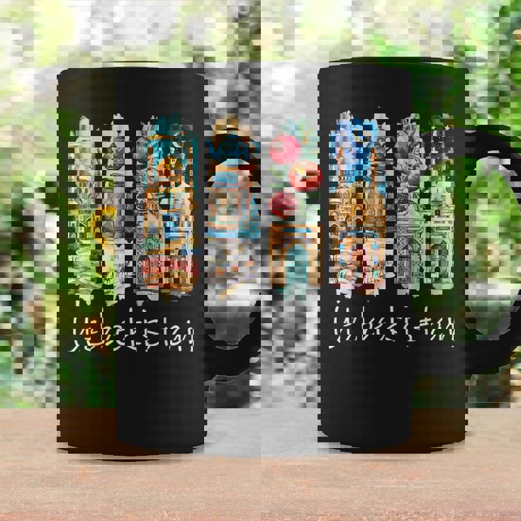 ウズベキスタン 筆文字 ウズベク バカンス お土産 ウズベキスタン コーヒーマグ ギフトのアイデア