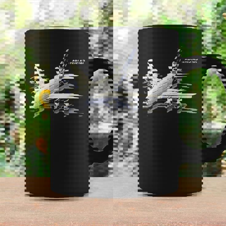 エアバスa380ターボジェット飛行機旅客機航空パイロットギフト コーヒーマグ ギフトのアイデア