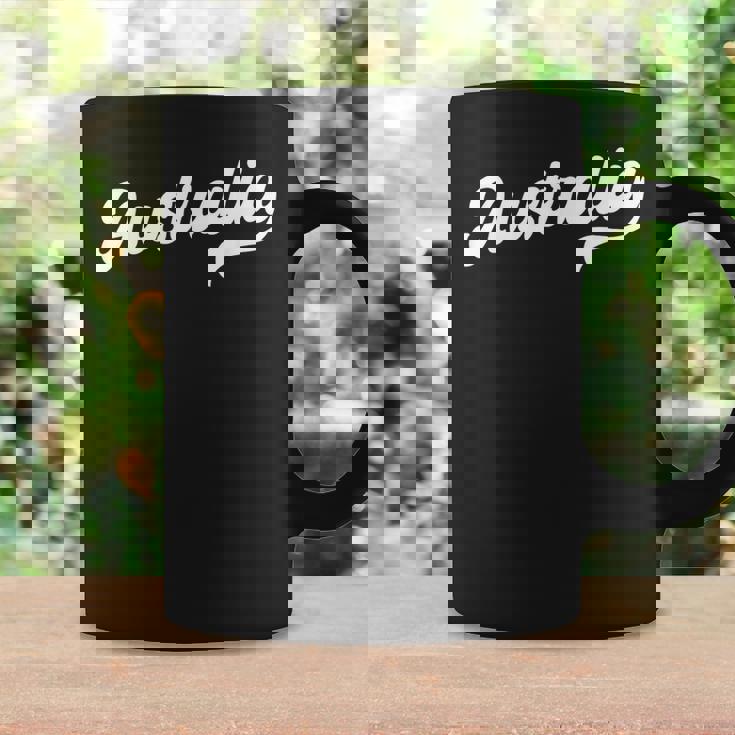 オーストラリア タイプセット ウェア ダウン アンダーラバー 誇り高きオーストラリア コーヒーマグ ギフトのアイデア