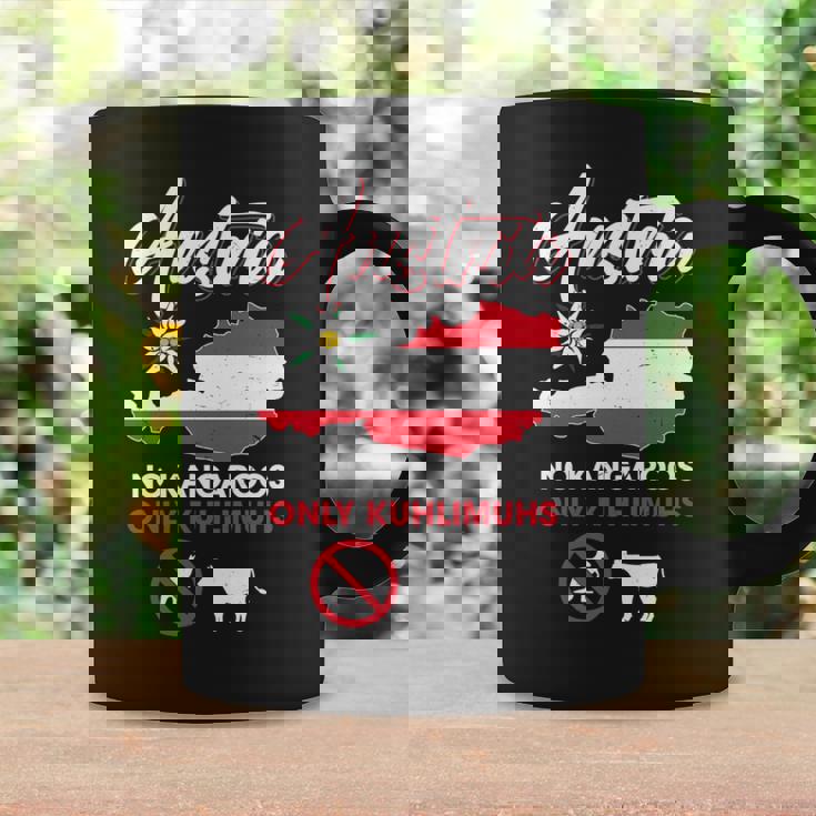 オーストリアのカンガルーなし オーストリアのカンガルーなし 長袖tシャツ コーヒーマグ ギフトのアイデア