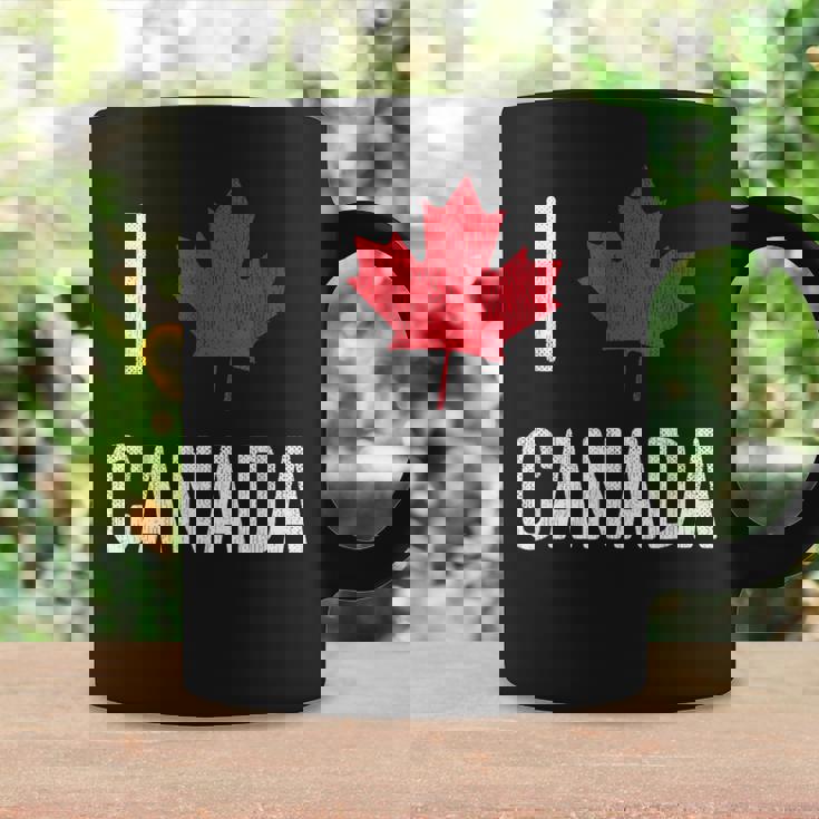 カナダ お土産 I Love Canada コーヒーマグ ギフトのアイデア