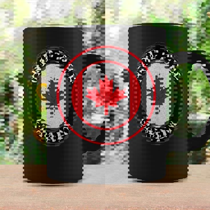 カナダ国旗tシャツ、カナダのtシャツ、カナダ国旗、カナダ地図 コーヒーマグ ギフトのアイデア