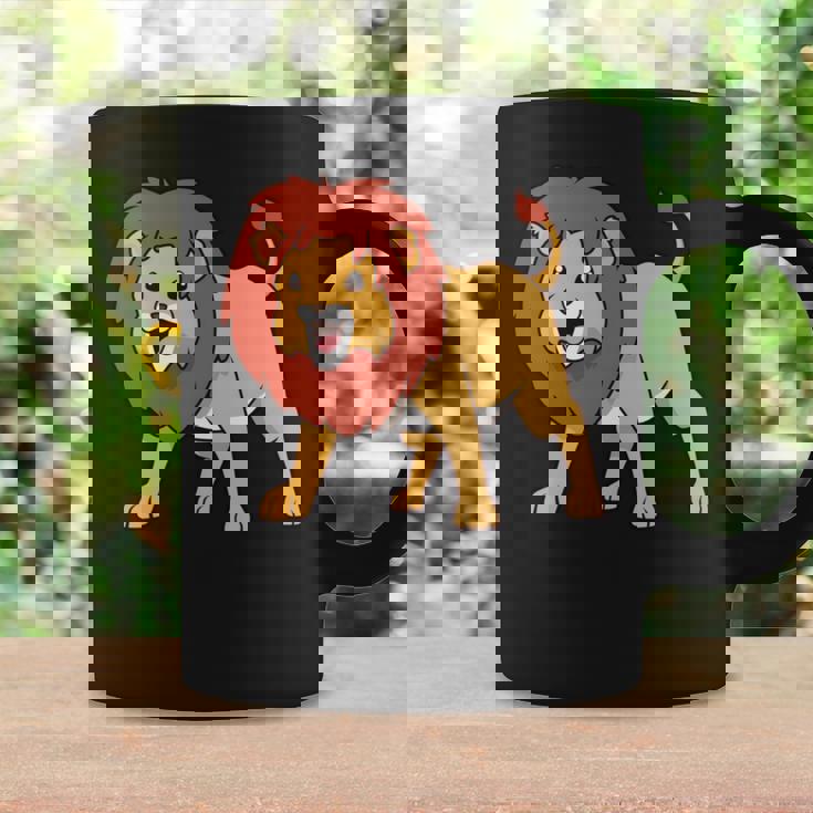 カワイイライオン 長袖tシャツ コーヒーマグ ギフトのアイデア