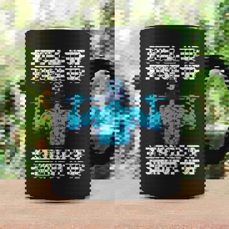 キャリステニクス ボディウェイトディップ プルアップバー カリステニック コーヒーマグ ギフトのアイデア