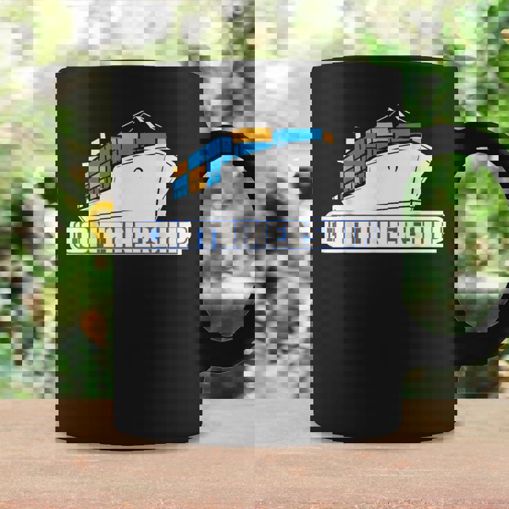 コンテナシップ船 船長 船員 船員 マリナー 船員 船員 コーヒーマグ ギフトのアイデア