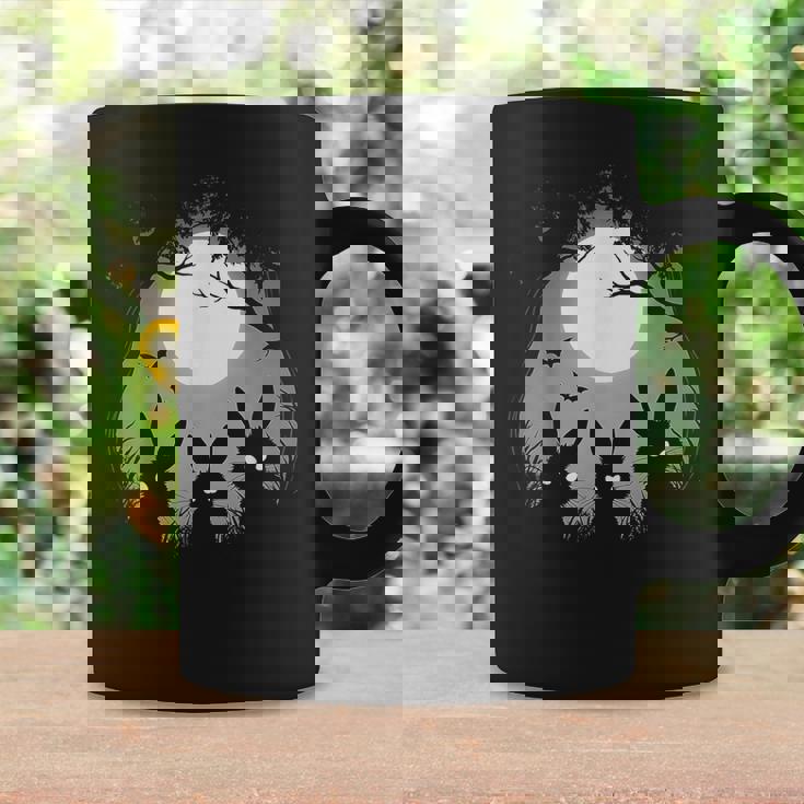 ゴス エモ 不気味 かわいい ウサギ ホラー コーヒーマグ ギフトのアイデア